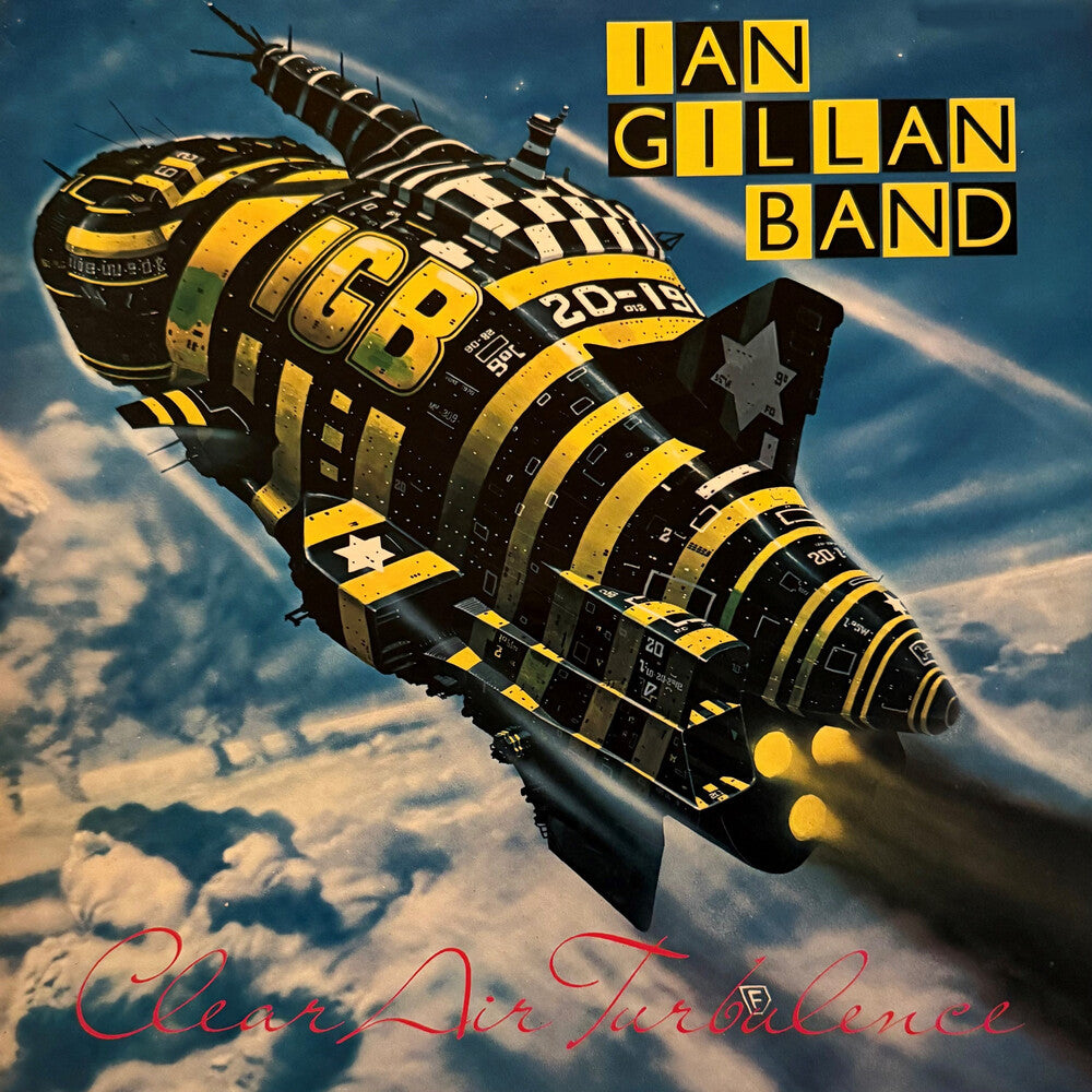the album cover for Ian Gillan  Band - Clear Air Turbulence (Blue) [Clear Vinyl] (Aniv)
