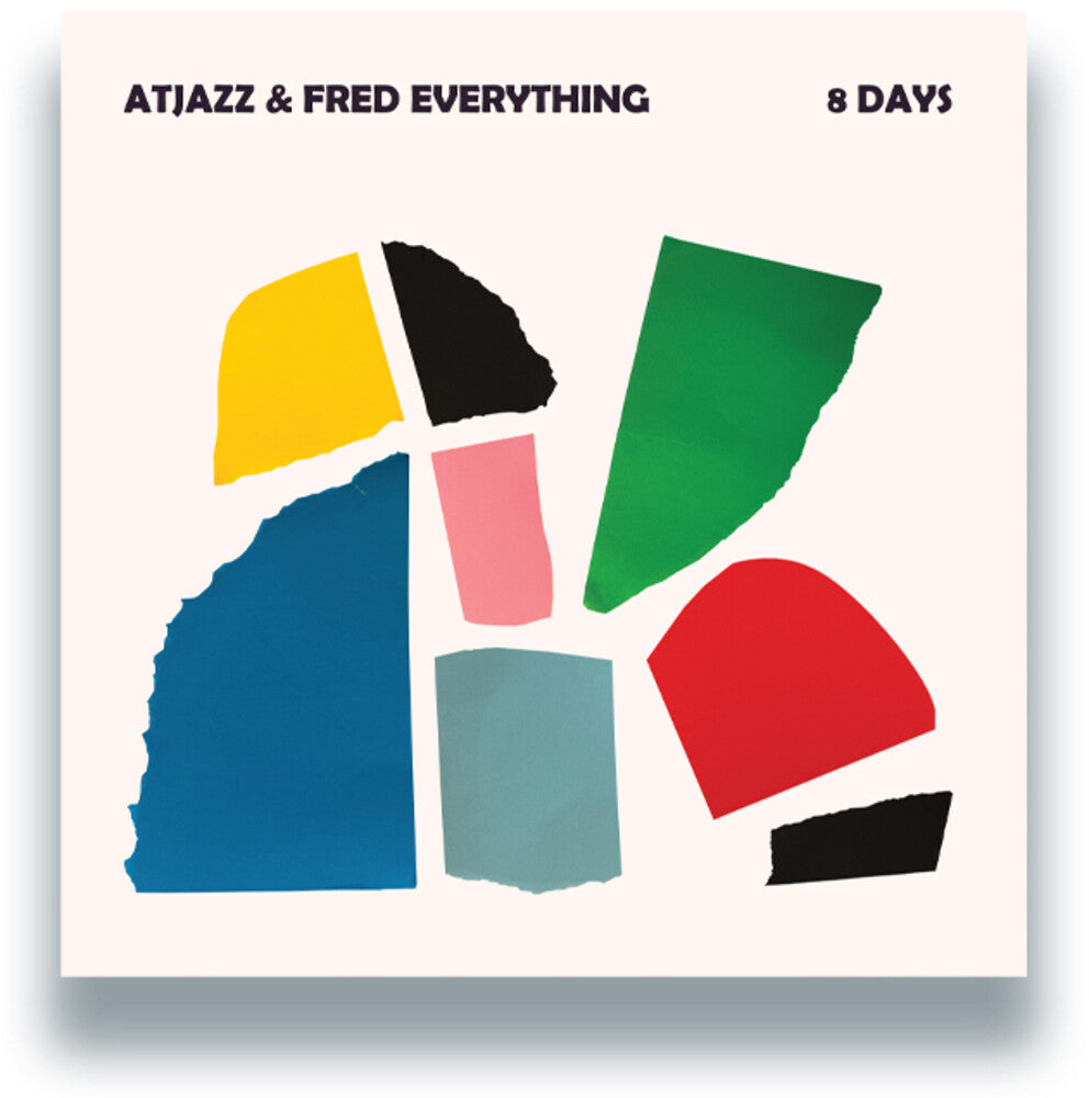 the album cover for Atjazz & Fred Everything - 8 Days