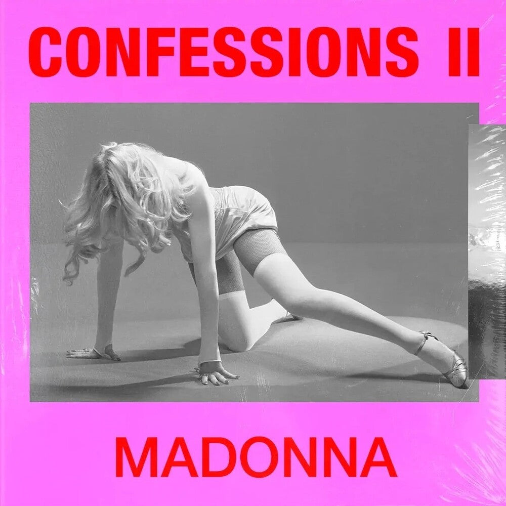 the album cover for Madonna - CONFESSIONS II [Indie Exclusive White with Alternate Cover]