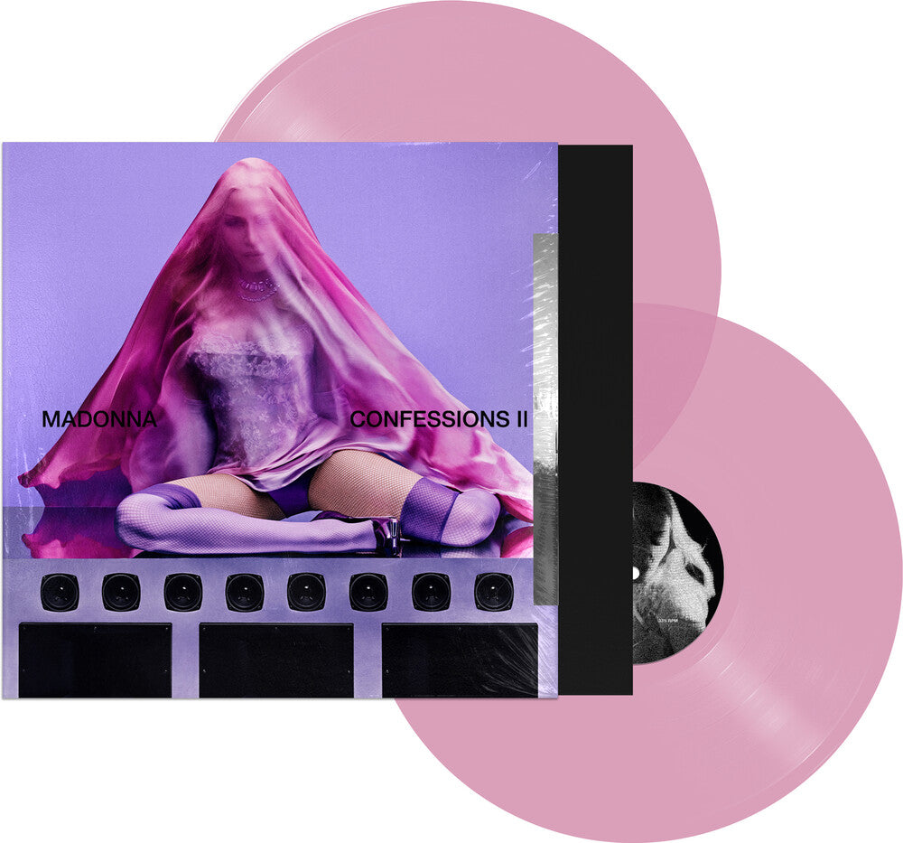 the album cover for Madonna - CONFESSIONS II [Translucent Pink - Expanded]