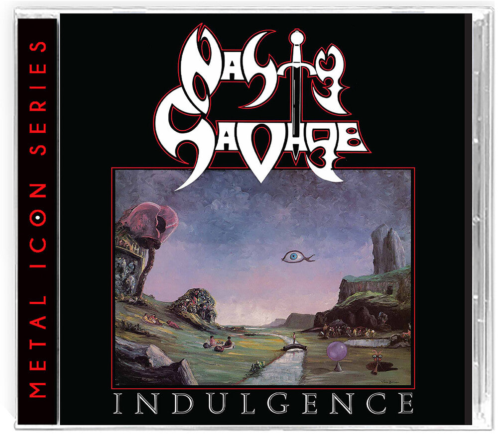 the album cover for Nasty Savage - Indulgence / Abstract Reality [Limited Edition] [Remastered] [Reissue]