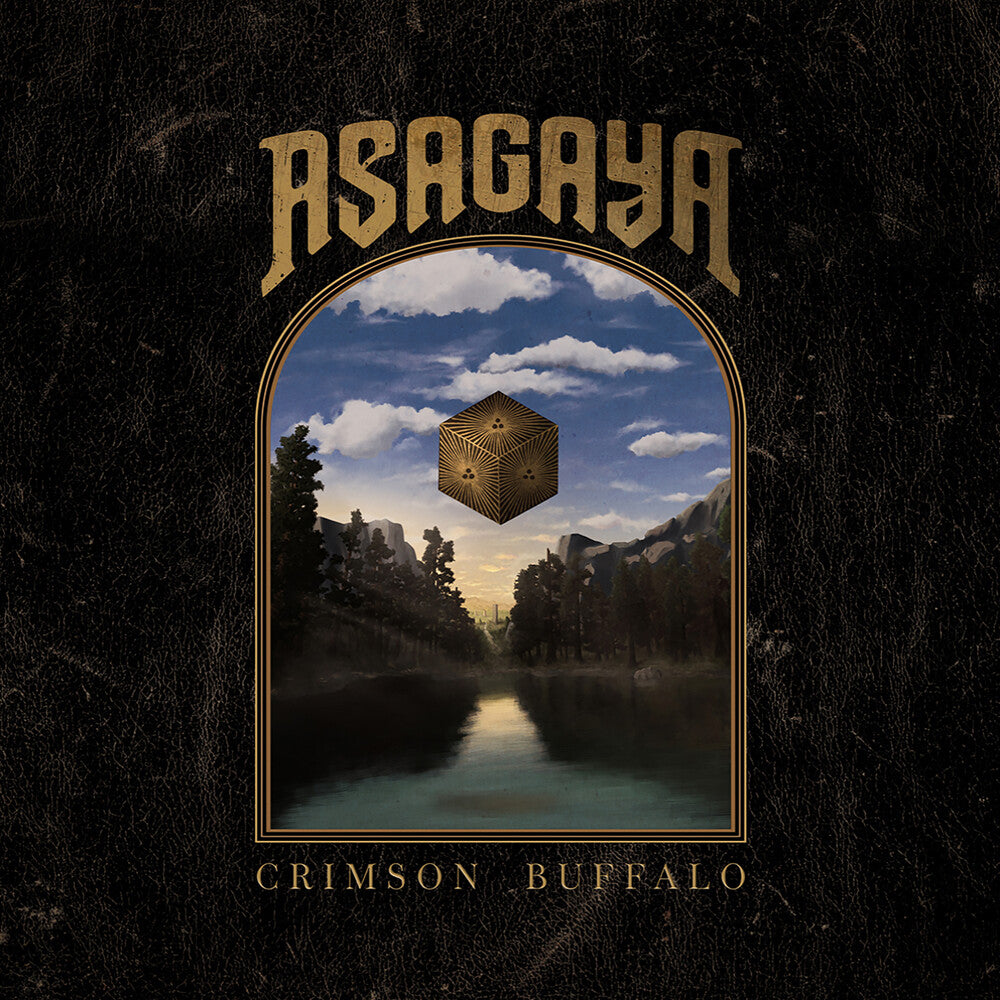 the album cover for Asagaya - Crimson Buffalo