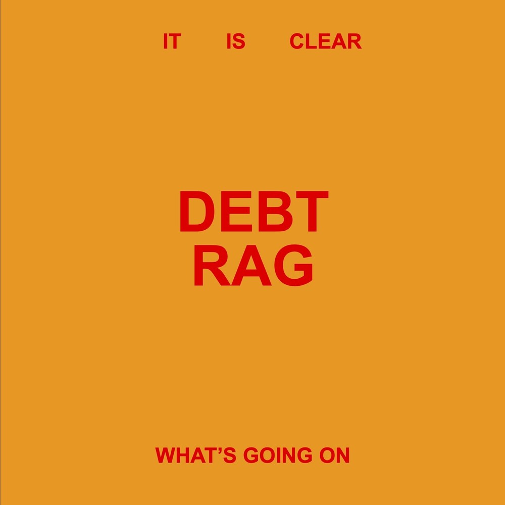 the album cover for Debt Rag - It Is Clear What's Going On - Beige (Beig) [Colored Vinyl]