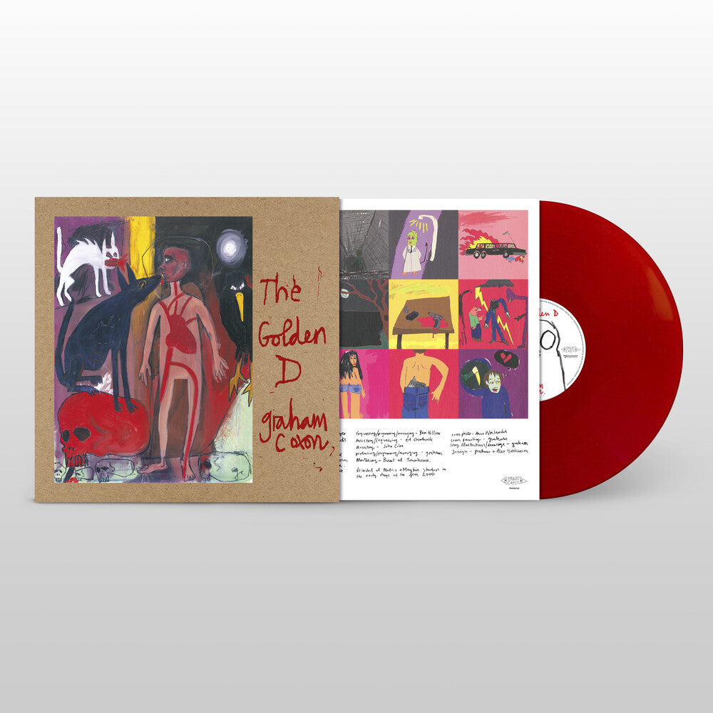 the album cover for Graham Coxon - Golden D [Indie Exclusive] Red (Red) [Indie Exclusive] [Reissue]
