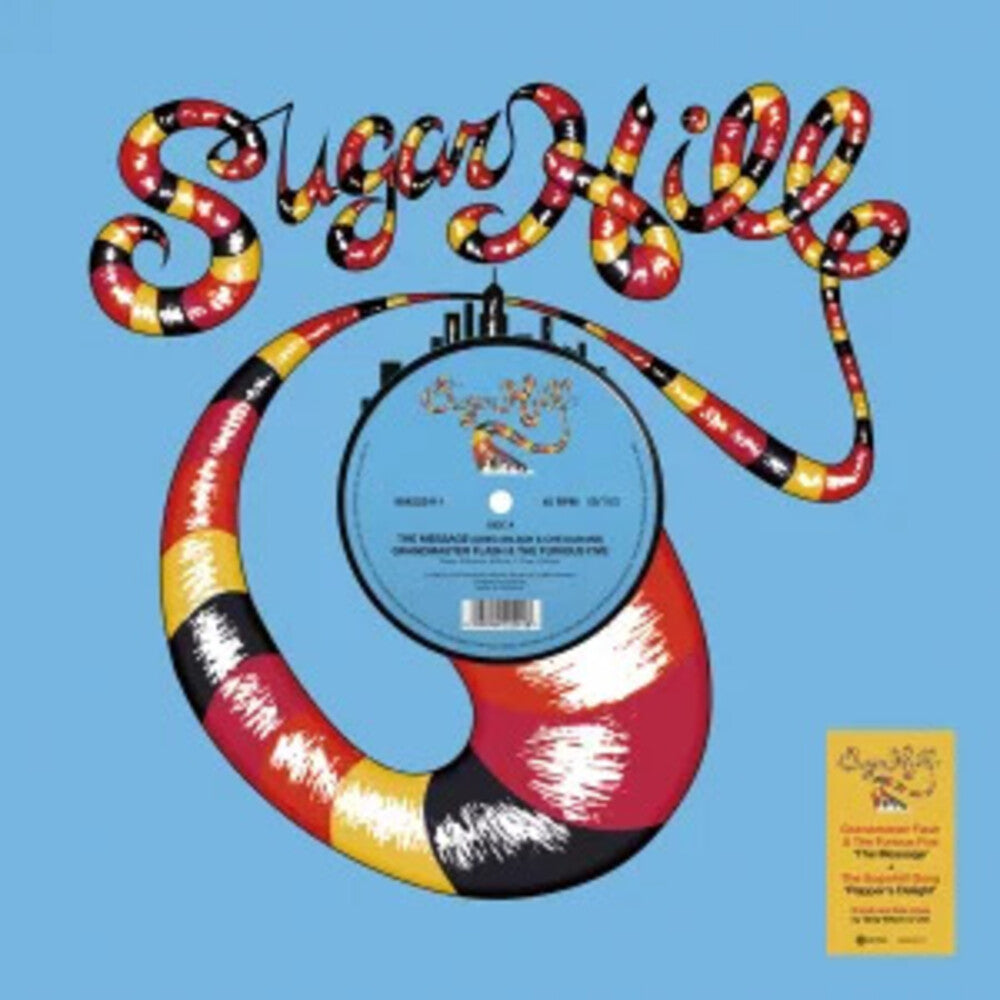 the album cover for Grandmaster Flash - Message / Rapper's Delight [Limited Edition] [Indie Exclusive] (Ita)