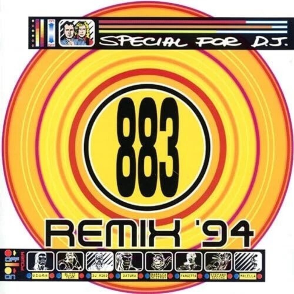 the album cover for 883 - Remix 94 [Limited Edition] [Indie Exclusive] (Ita)