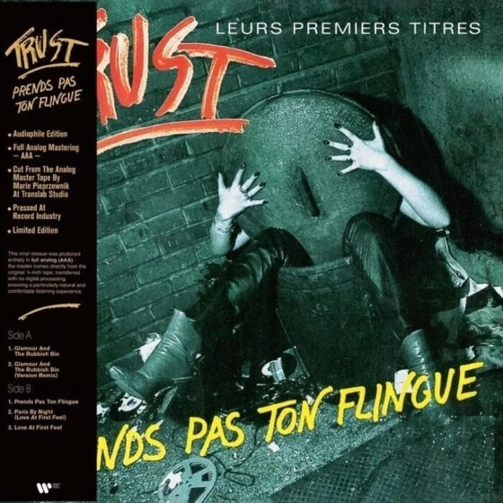 the album cover for Trust - Prends Pas Ton Flingue [Limited Edition] [Indie Exclusive] (Ita)