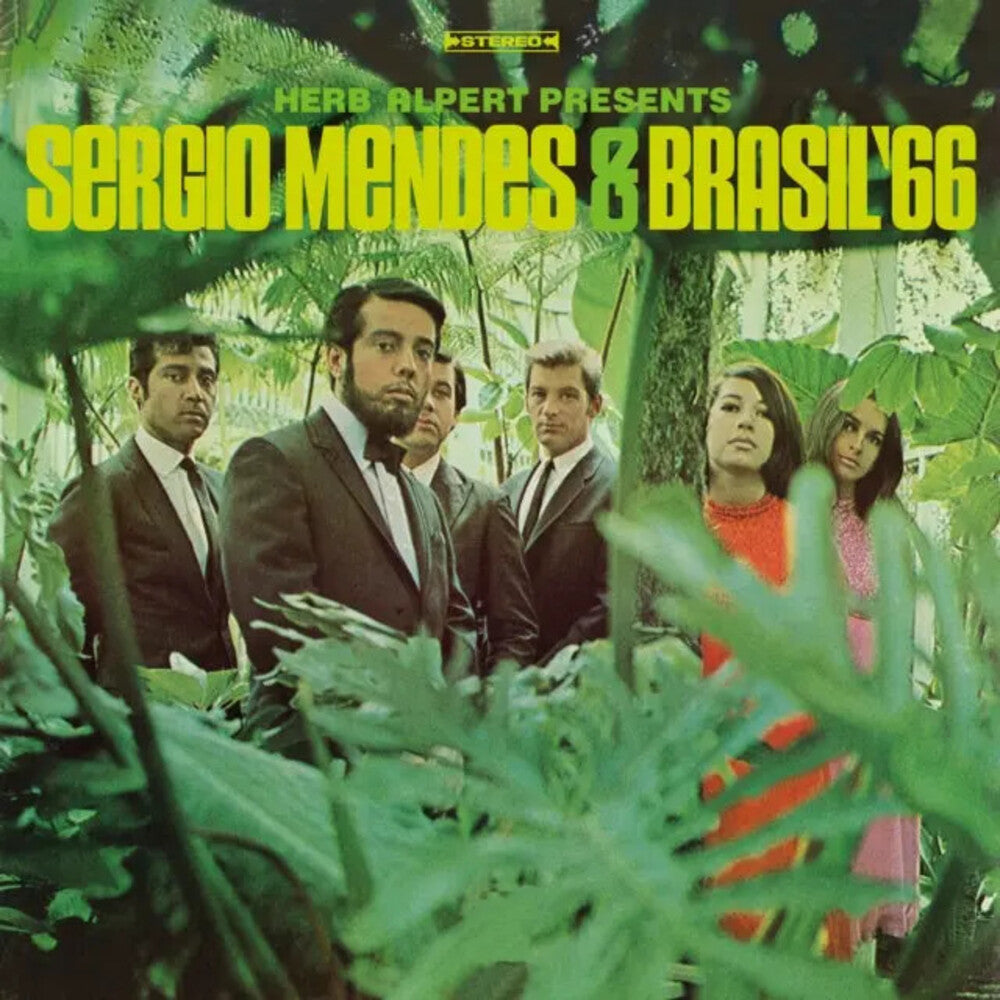 the album cover for Sergio Mendes  & Brasil 66 - Sergio Mendes & Brasil 66 (Uk)