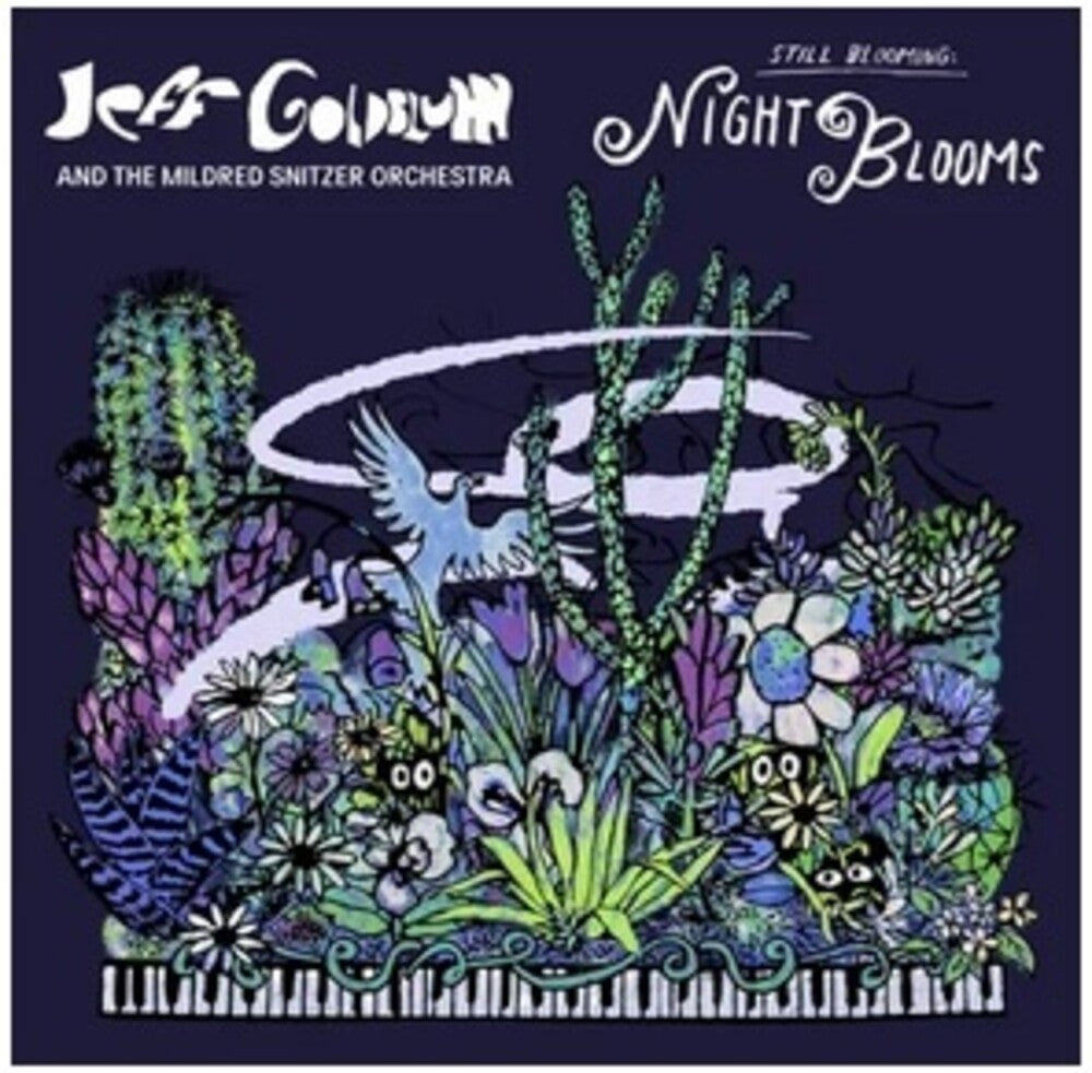 the album cover for Jeff Goldblum & The Mildred Snitzer Orchestra - Night Blooms [Indie Exclusive - Autographed]