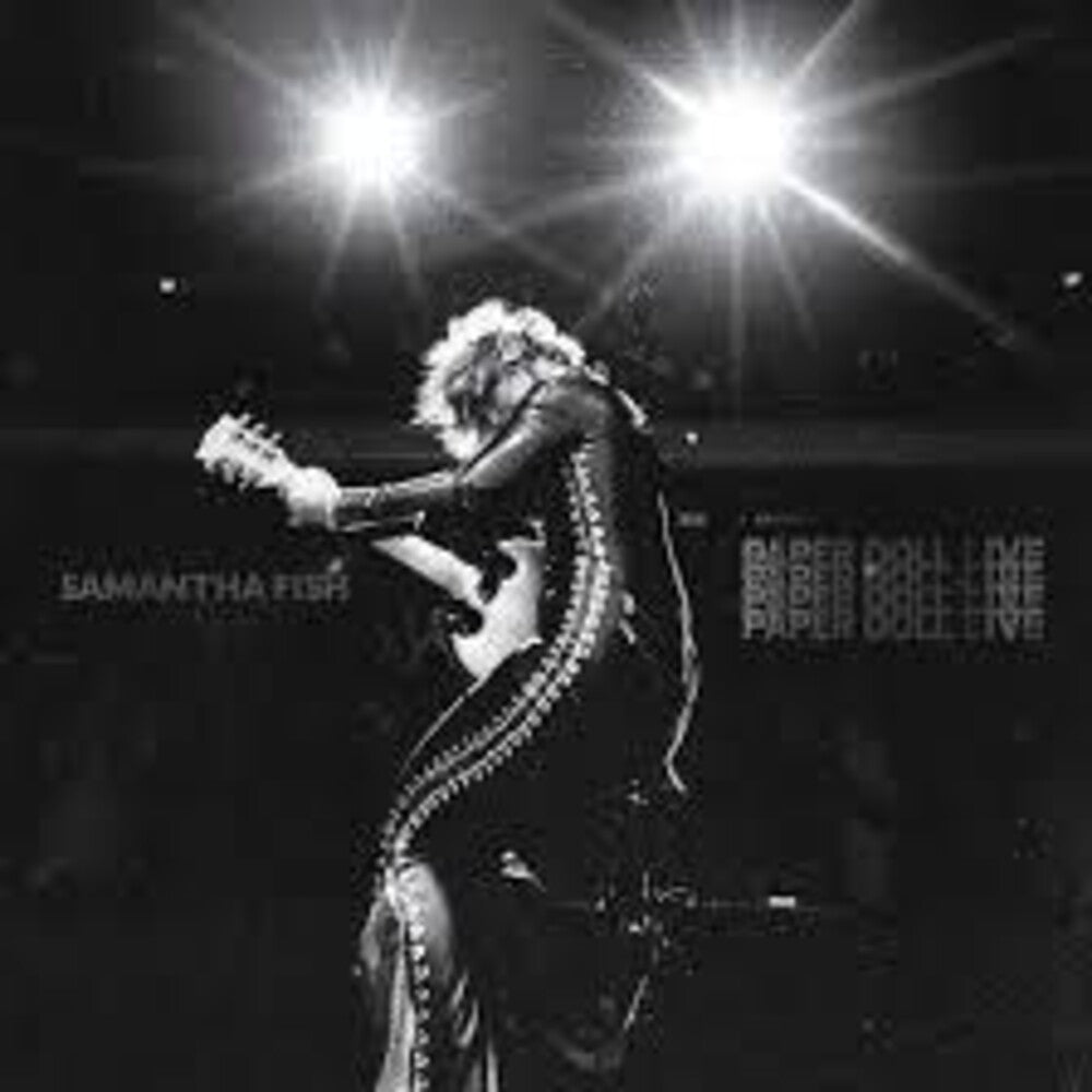 the album cover for Samantha Fish - Paper Doll Live