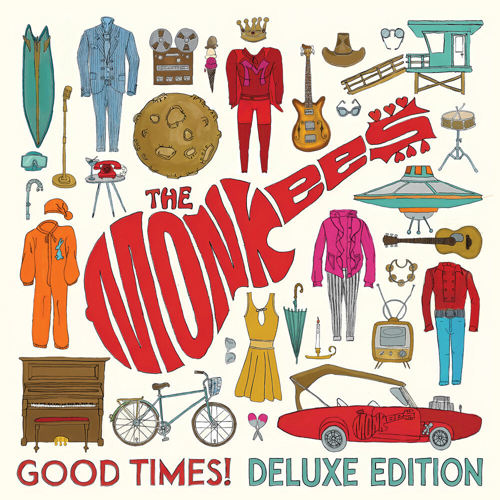 the album cover for Monkees - Good Times [Deluxe] [Limited Edition] (Aniv) (Jewl)