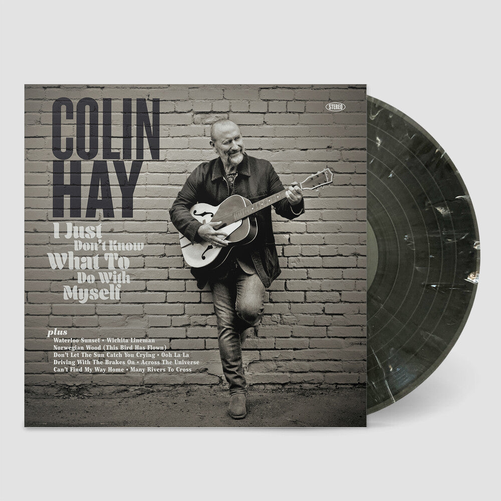 the album cover for Colin Hay - Just Don't Know What To Do With Myself