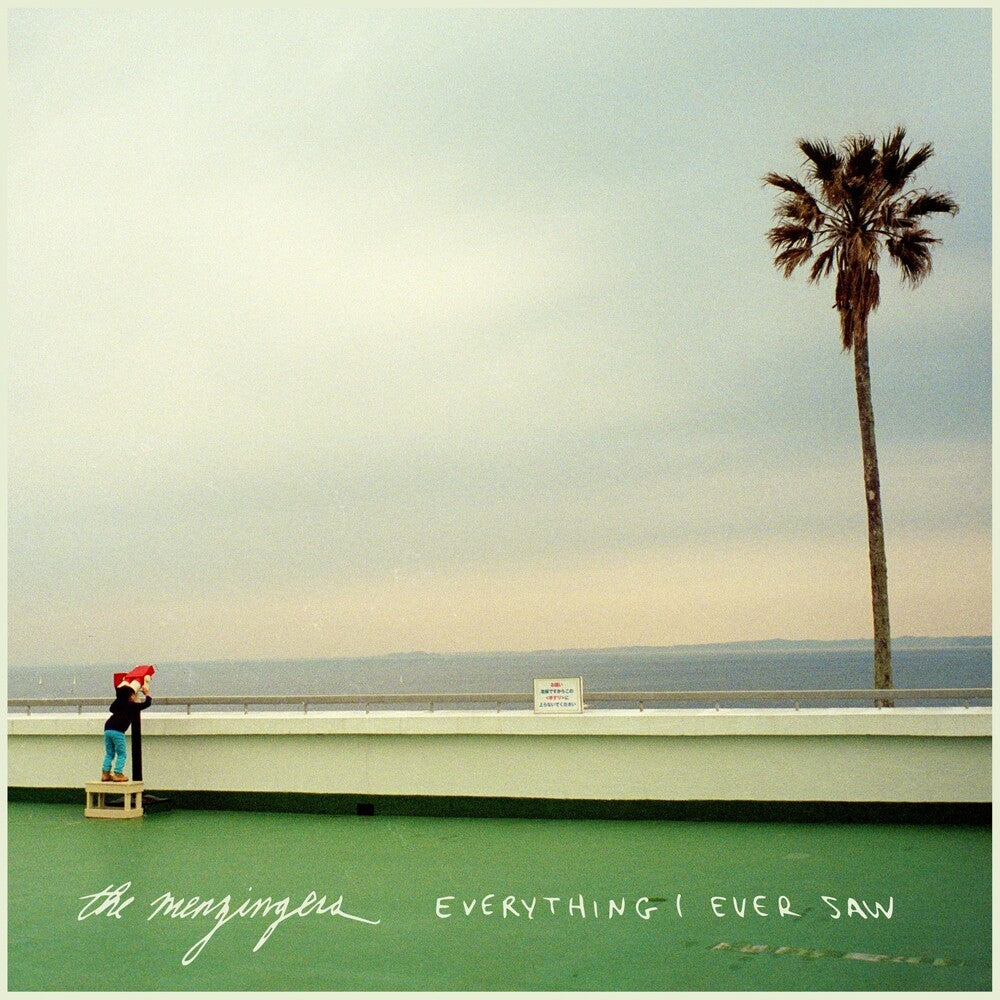 the album cover for The Menzingers - Everything I Ever Saw [Indie Exclusive Green & Black Heavy Splatter]