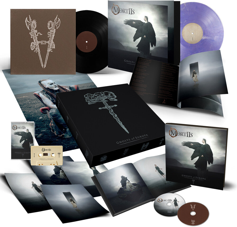 the album cover for Mortiis - Ghosts Of Europa (Bonus Cd) (Bonv) (Box) [Colored Vinyl]