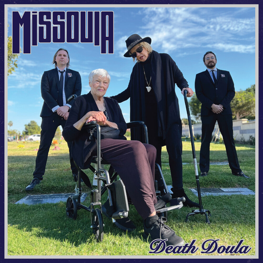 the album cover for Missoula - Death Doula - White [Colored Vinyl] (Wht)