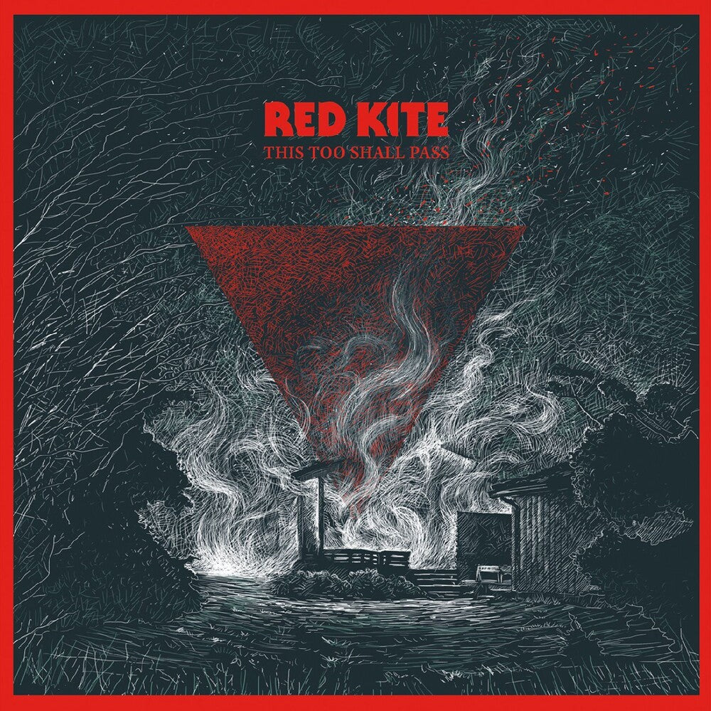 the album cover for Red Kite - This Too Shall Pass - Red [Colored Vinyl] (Red)