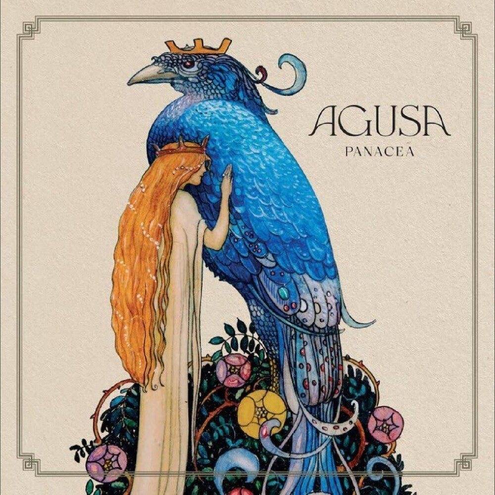 the album cover for Agusa - Panacea - Turquoise [Colored Vinyl] (Trq)