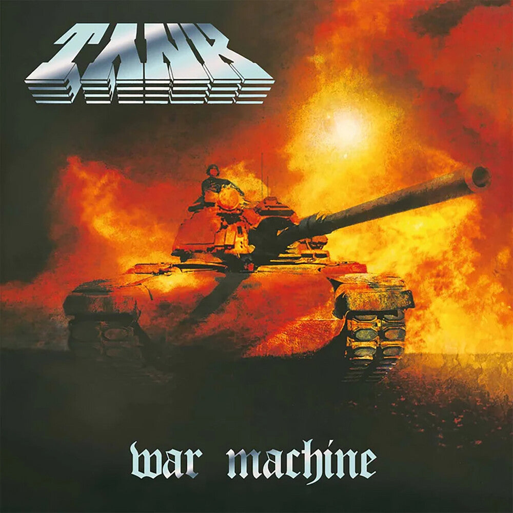 the album cover for Tank - War Machine - Blue (Blue) [Colored Vinyl]