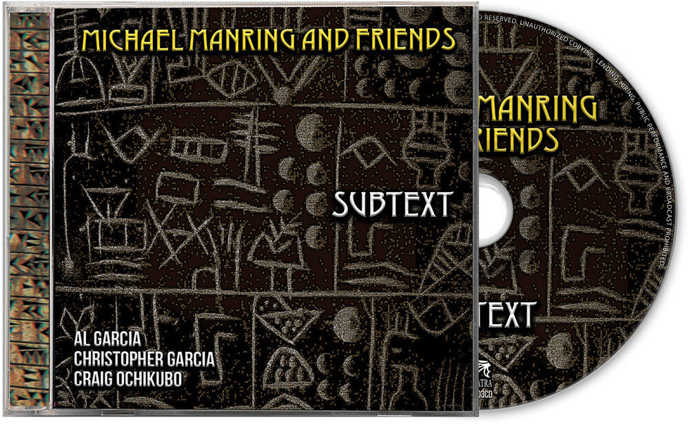 the album cover for Michael Manring & Friends - Subtext
