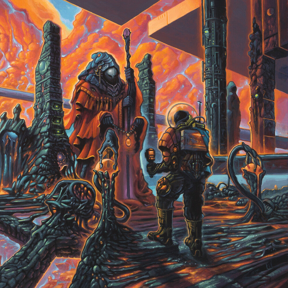 the album cover for Cryptic Shift - Overspace & Supertime