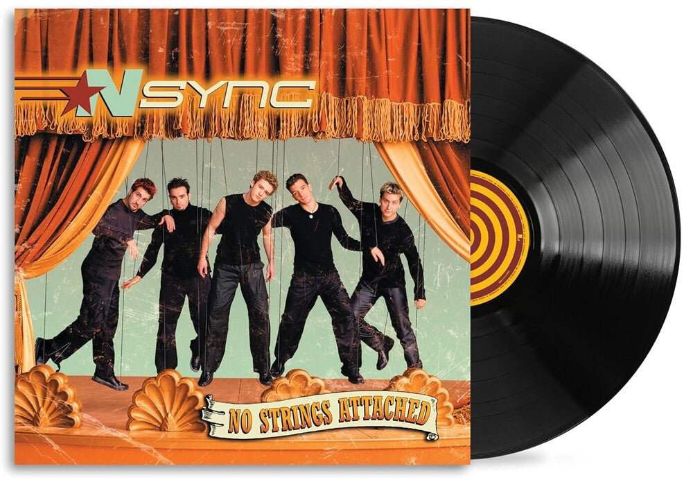 the album cover for Nsync - No Strings Attached