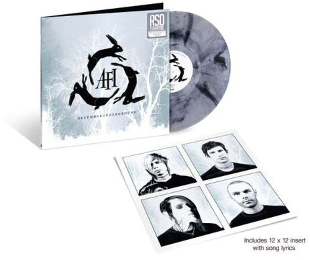 the album cover for AFI - Decemberunderground - RSD Essential [Transparent Smoke Vinyl]