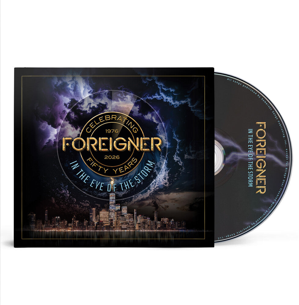 the album cover for Foreigner - In The Eye Of The Storm [4-Panel Wallet]