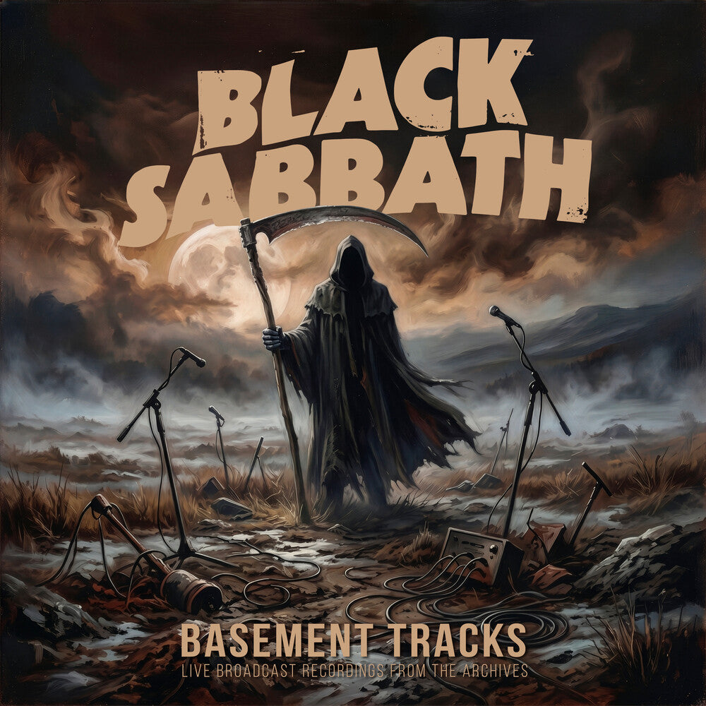 the album cover for Black Sabbath - Basement Tracks - Brown (Brwn) [Colored Vinyl]