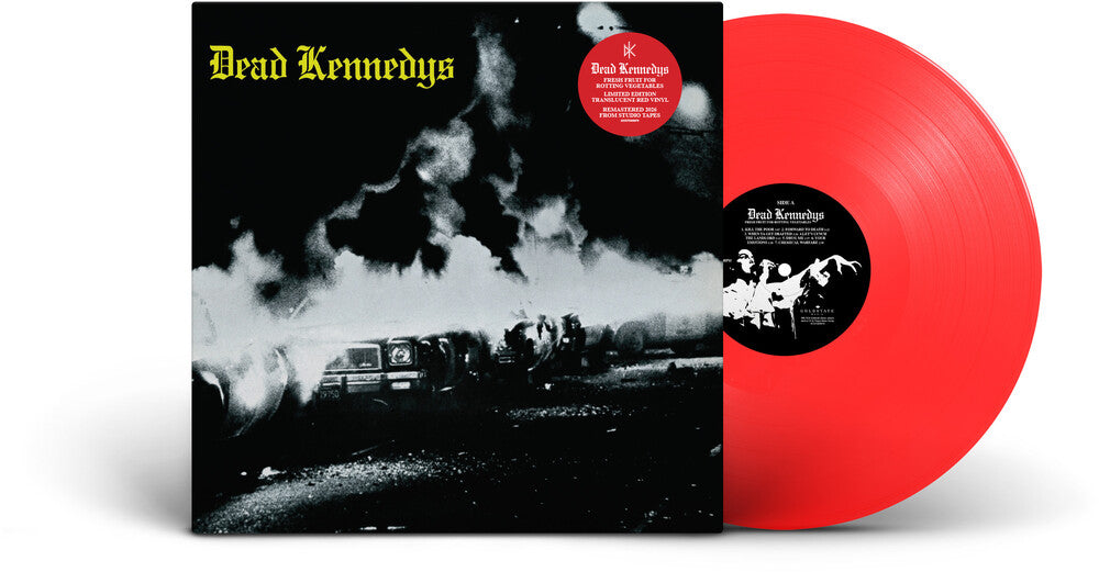 the album cover for Dead Kennedys - Fresh Fruit For Rotting Vegetables - 2026 Remaster [Indie Exclusive Translucent Red]