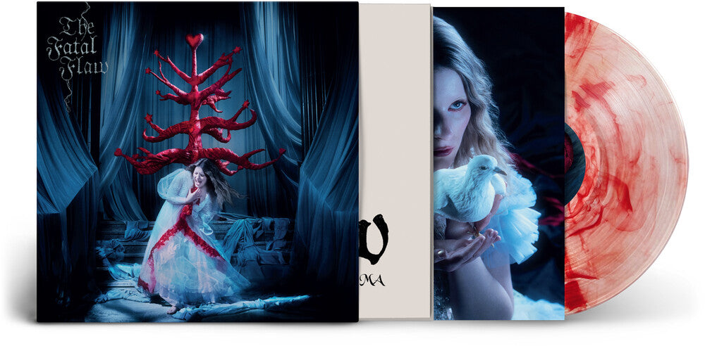 the album cover for Paris Paloma - Fatal Flaw [Indie Exclusive] [Clear Vinyl] (Ofgv) (Post) (Red) [Indie Exclusive]