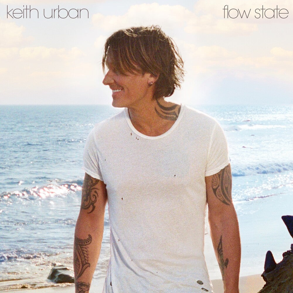 the album cover for Keith Urban - flow state