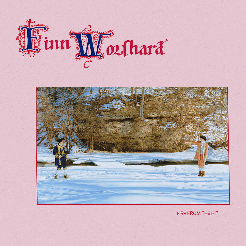 the album cover for Finn Wolfhard - Fire From The Hip [Indie Exclusive Half Moon Baby Blue + White]