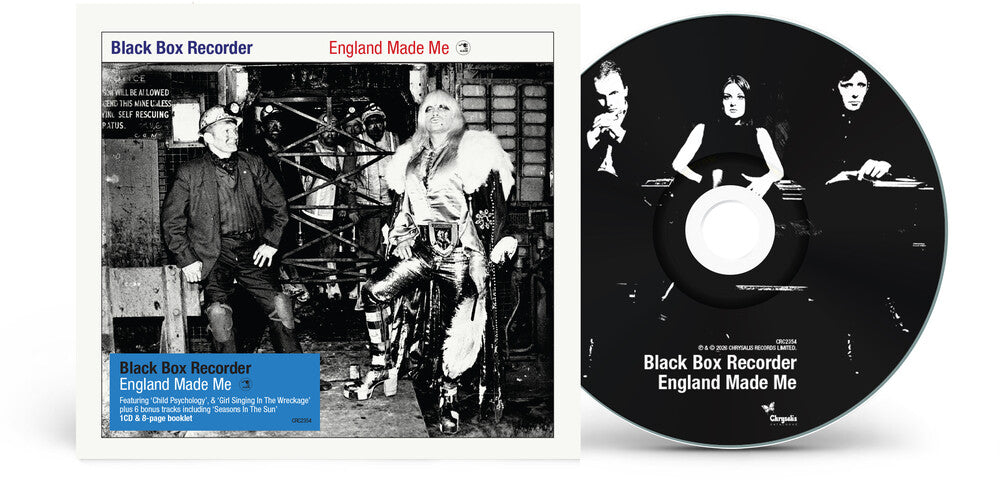 the album cover for Black Box Recorder - England Made Me (2026 Edition)