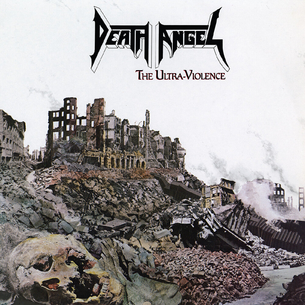 the album cover for Death Angel - Ultra-Violence (Remastered) [Smoking Crater]