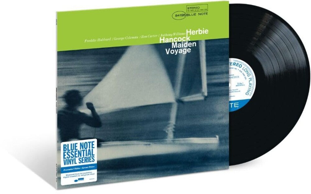 the album cover for Herbie Hancock - Maiden Voyage (blue Note Essentials)