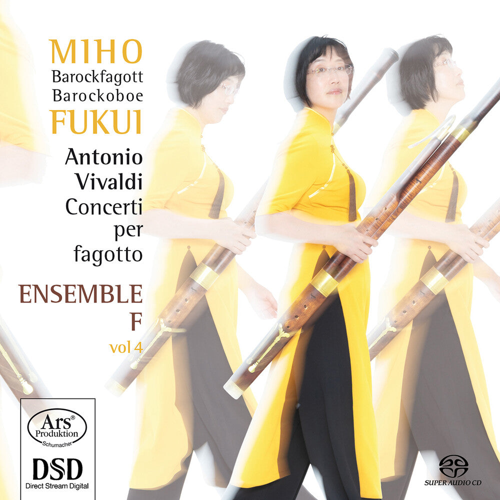 the album cover for Miho Fukui - Concerti Per Fagotto Vol. 4
