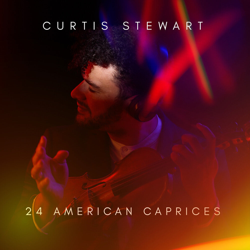 the album cover for Curtis Stewart  J - 24 American Caprices