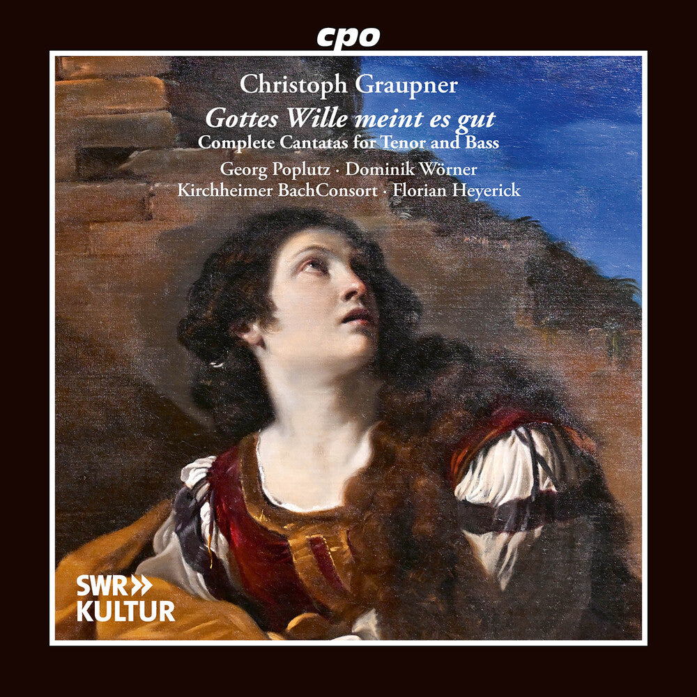 the album cover for Georg Poplutz - Gottes Wille Meint Es Gut - Complete Cantatas For
