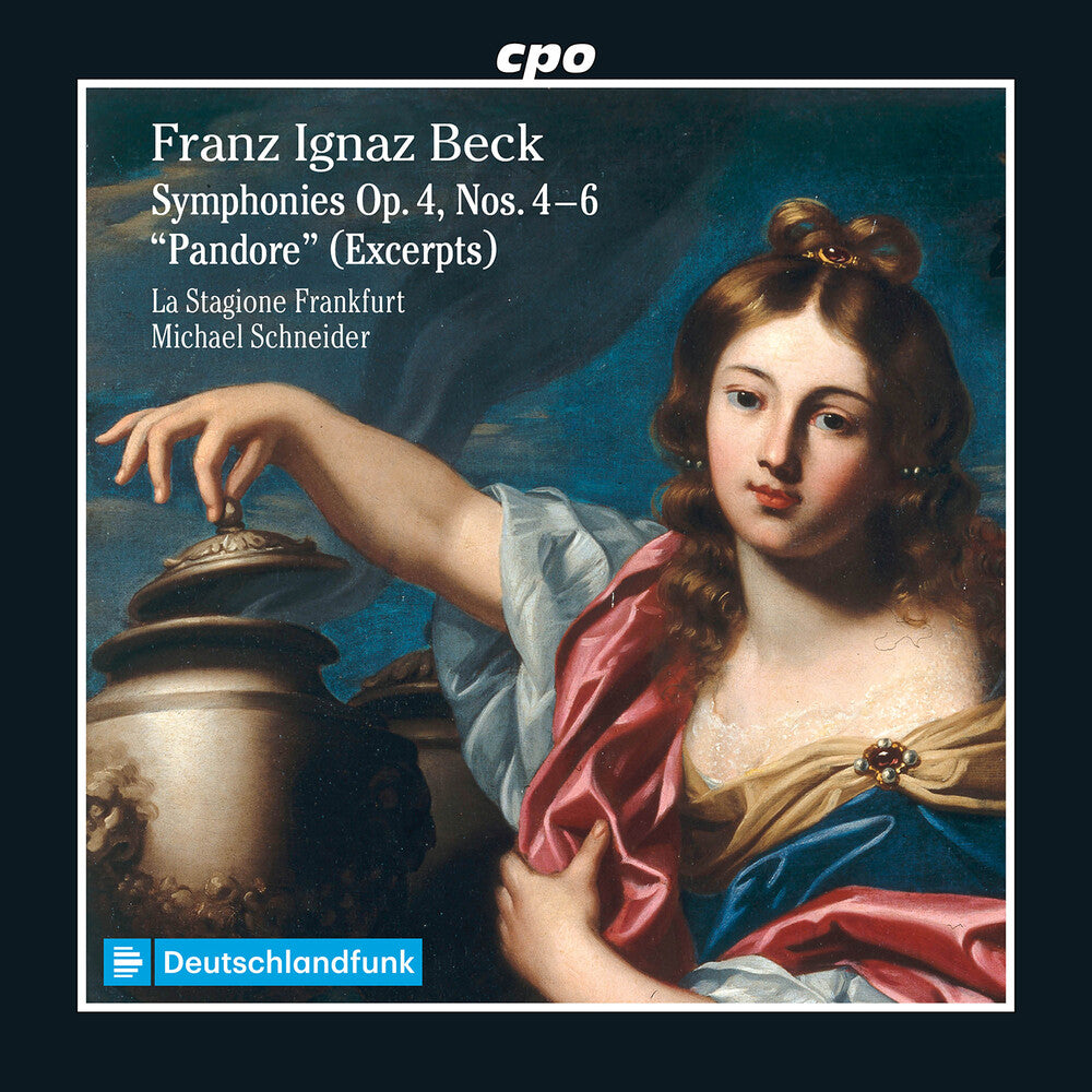 the album cover for La Stagione Frankfurt - Symphonies Op. 4 Nos- 4-6 & Pandore (Excerpts)