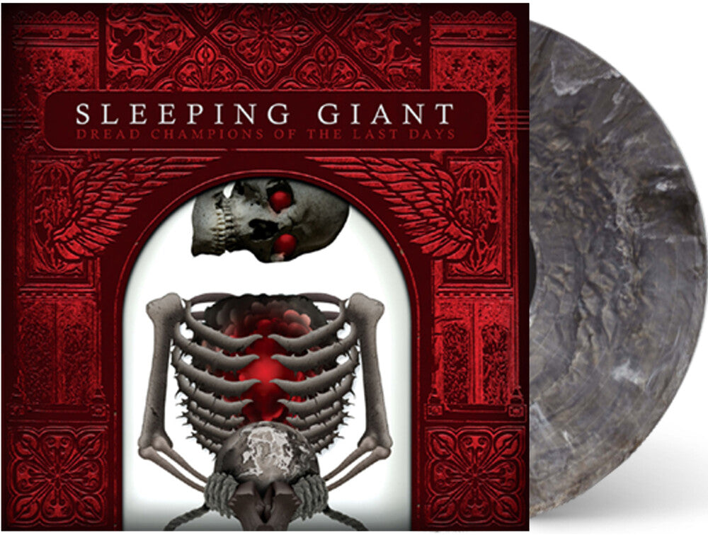 the album cover for Sleeping Giant - Dread Champions Of The Last Days [Colored Vinyl] [Limited Edition]