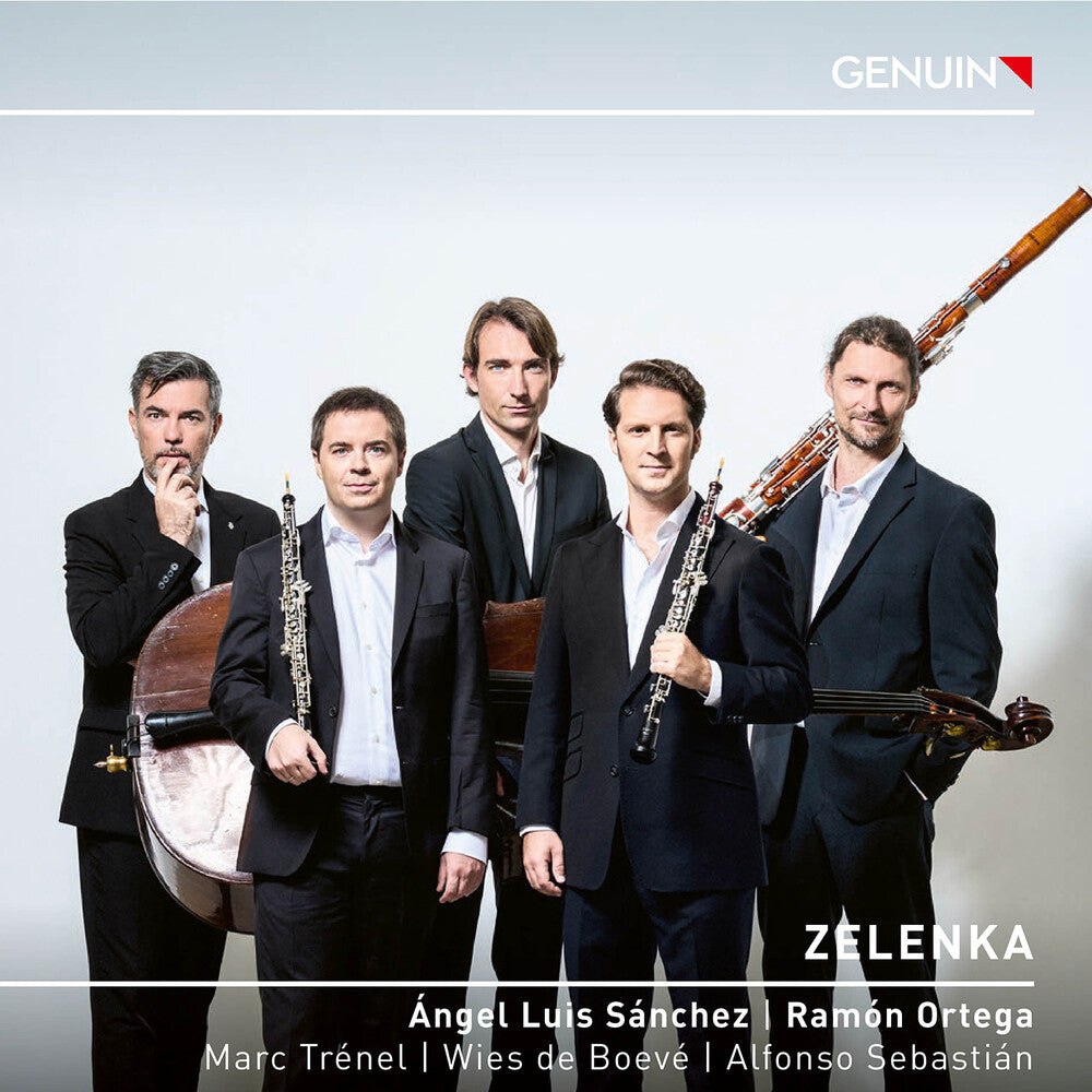 the album cover for Angel Moreno  Luis Sanchez - Zelenka