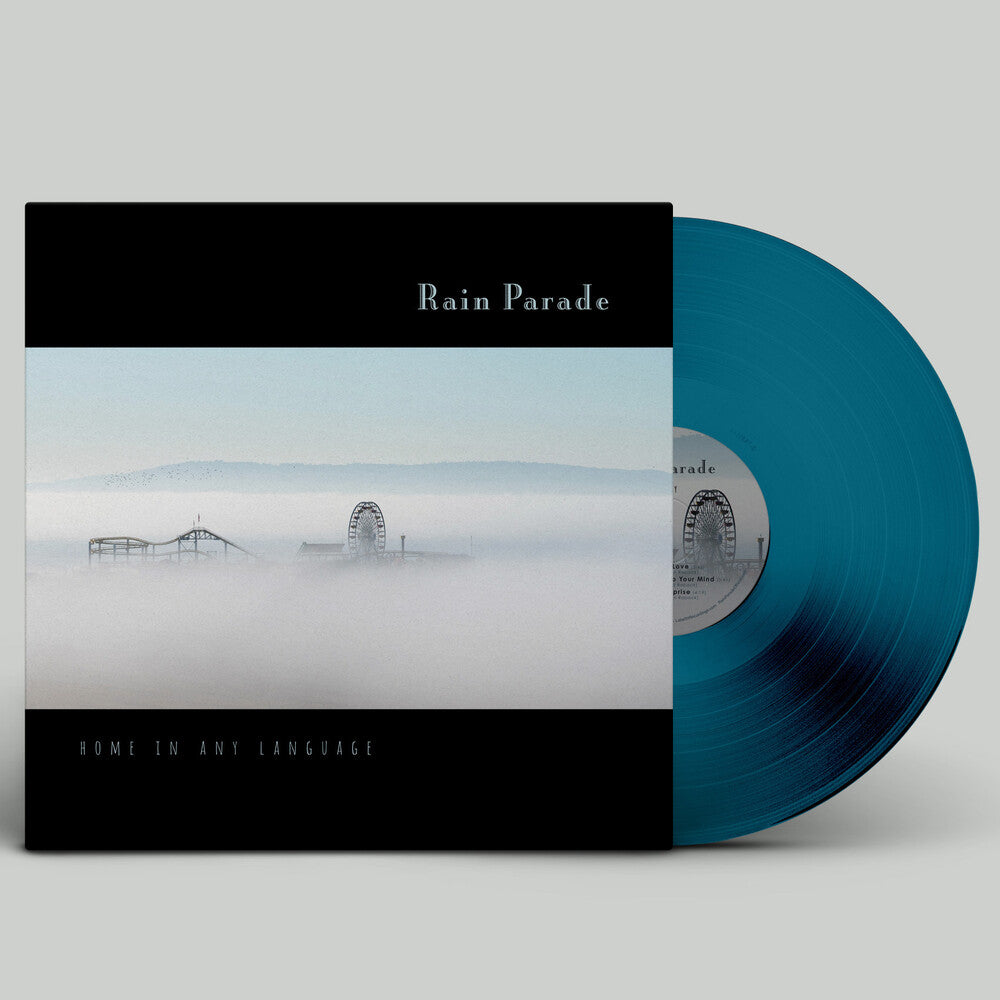 the album cover for Rain Parade - Home In Any Language (Blue) [Colored Vinyl]