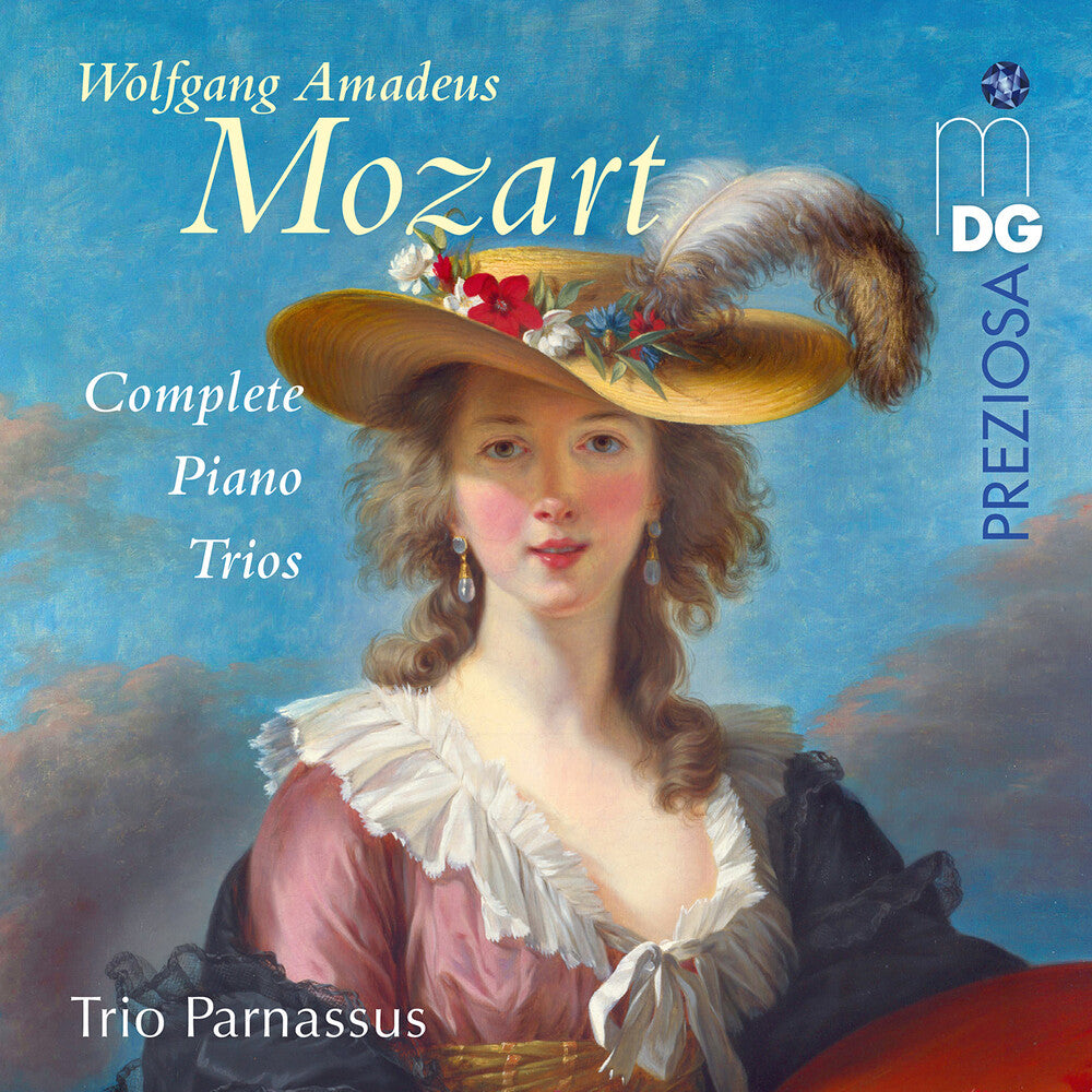 the album cover for Trio Parnassus - Mozart: Complete Piano Trios