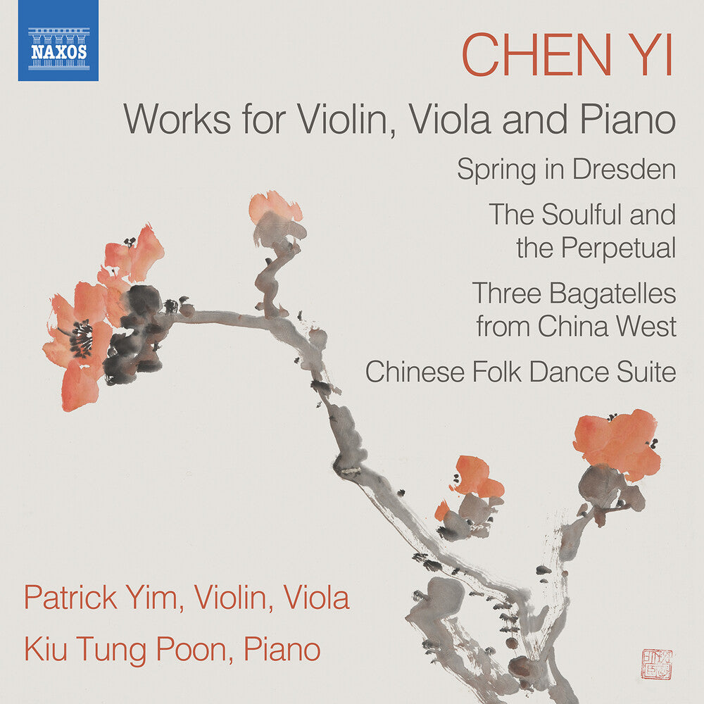 the album cover for Patrick Yim - Chen Yi: Works For Violin Viola & Piano
