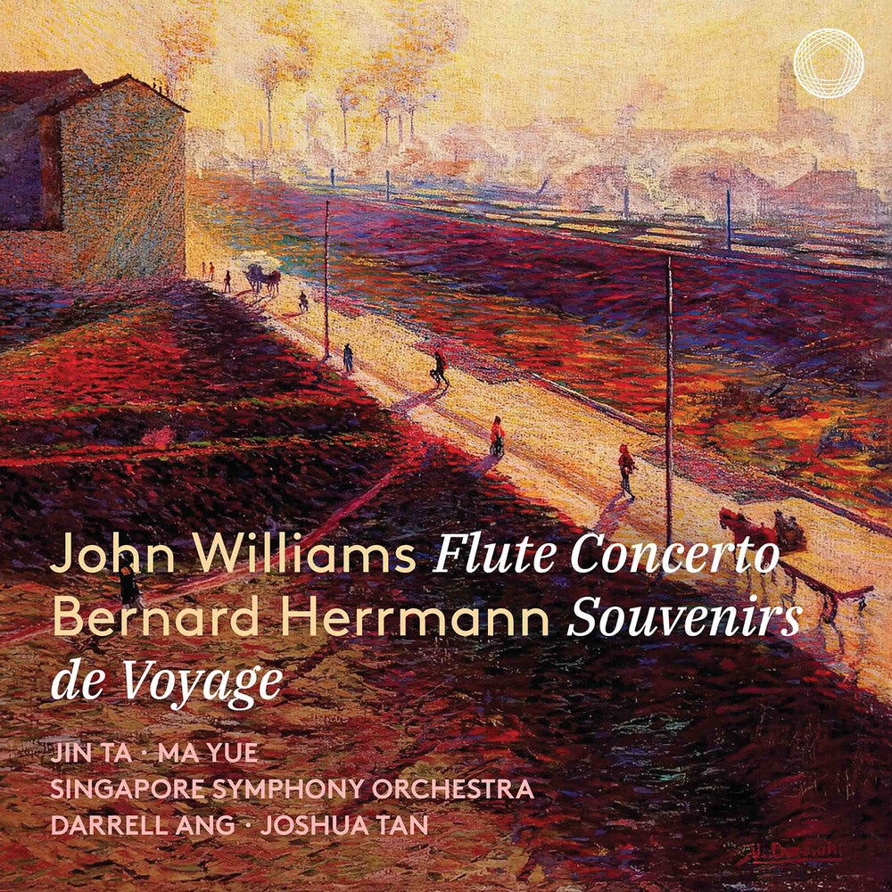 the album cover for Singapore Symphony Orchestra - John Williams: Flute Concerto - Bernard Herrmann