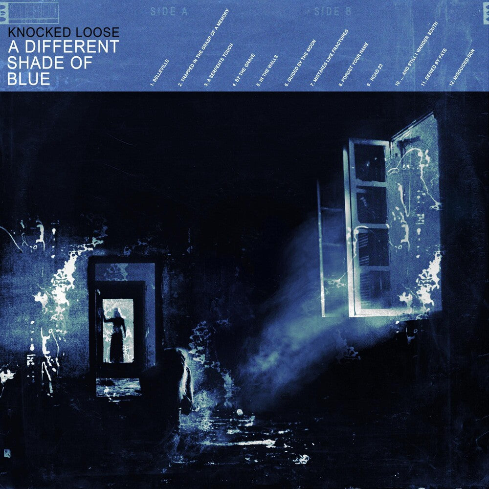 the album cover for Knocked Loose - Different Shade Of Blue [Colored - Smoke]