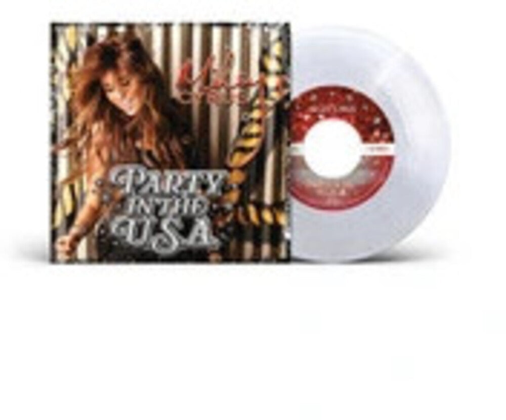 the album cover for Miley Cyrus - Party In The U.S.A. [Clear Vinyl] (Glt)