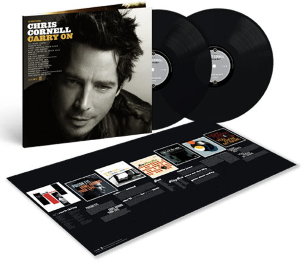 the album cover for Chris Cornell - Carry on [180g]