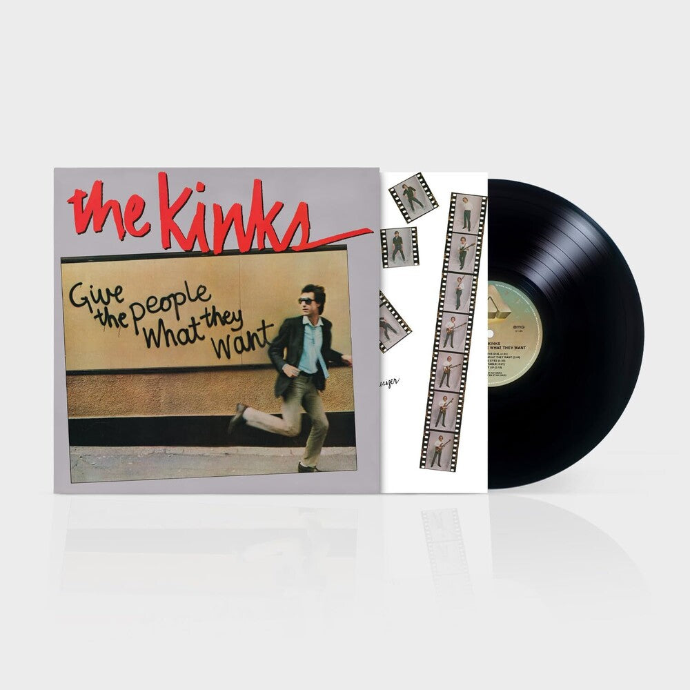 the album cover for Kinks - Give The People What They Want