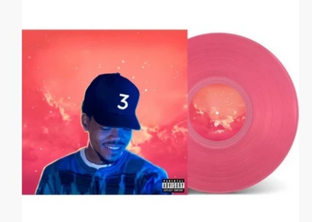 the album cover for Chance the Rapper - Coloring Book [Indie Exclusive Clear Pink]